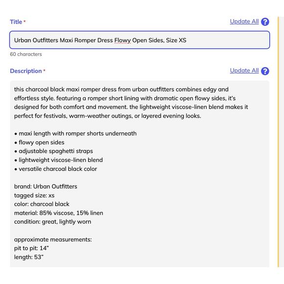 Urban Outfitters Bundle — 4 Preowned Pieces: Dresses, Jacket & Boots - Picture 3 of 5